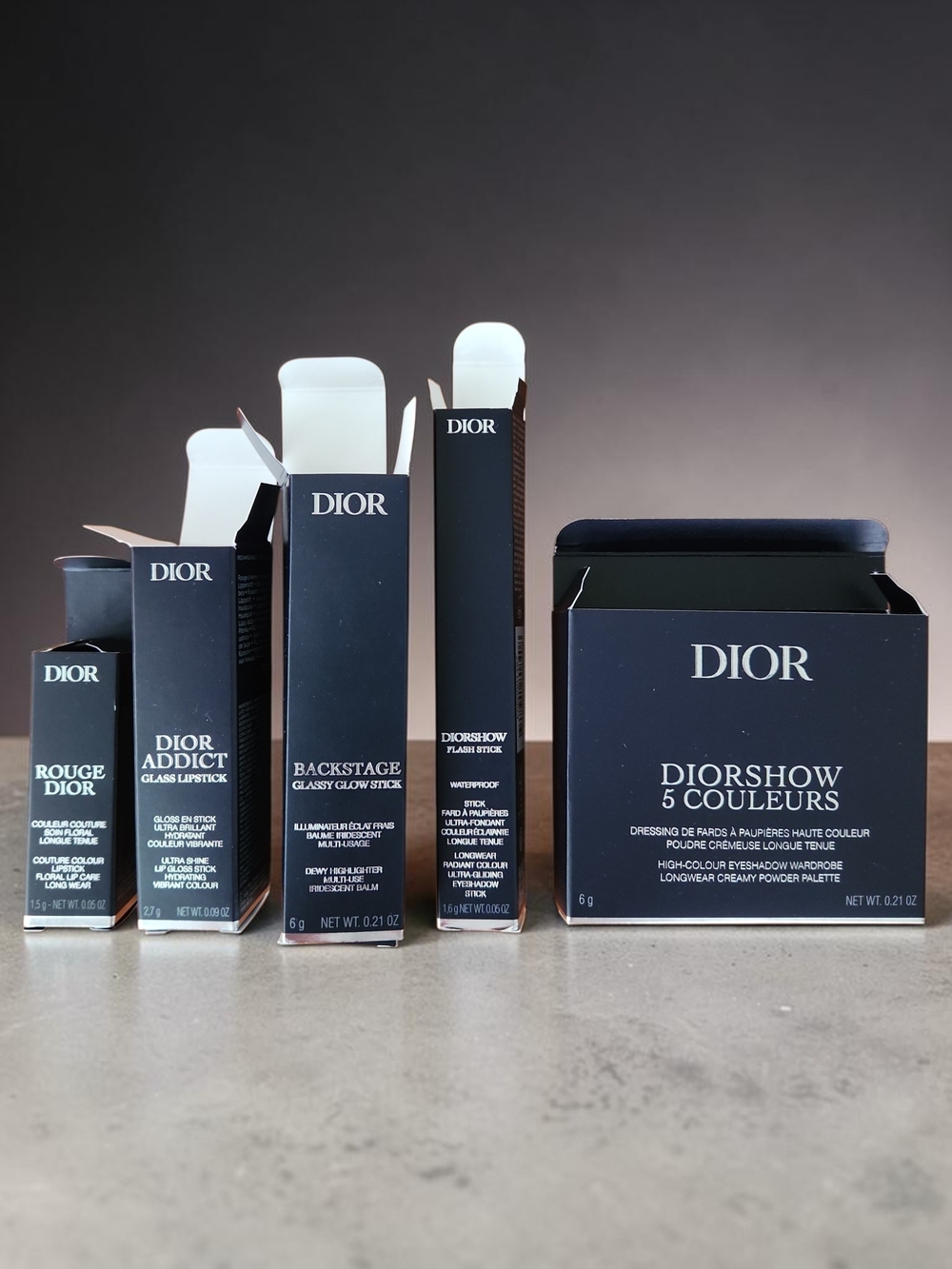 Dior Boxes Set of Five